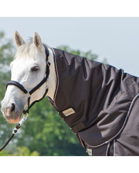 Halsdeken 100gr Kavalkade Alaska IV New, passend op 100/300gr Outdoordeken Alaska IV (New), Zwart