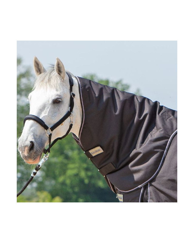 Halsdeken 100gr Kavalkade Alaska IV New, passend op 100/300gr Outdoordeken Alaska IV (New), Zwart