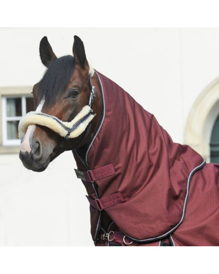 Halsdeken 100gr Kavalkade Alaska IV New, passend op 100/300gr Outdoordeken Alaska IV (New), Zwart