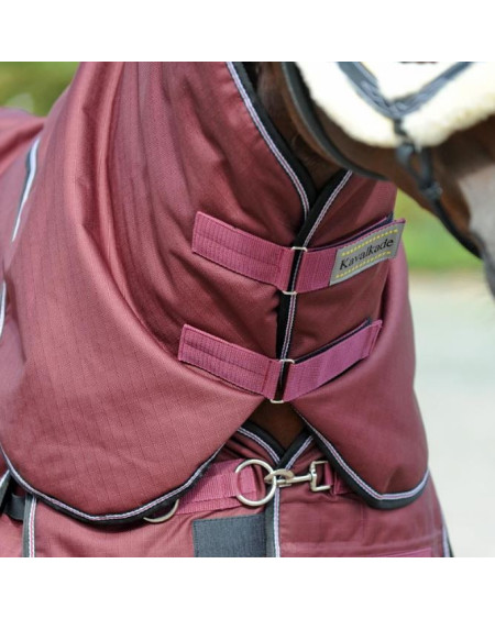 Halsdeken 100gr Kavalkade Alaska IV New, passend op 100/300gr Outdoordeken Alaska IV (New), Zwart