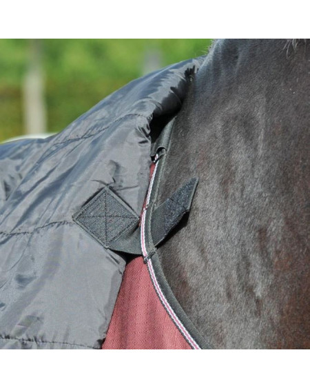 Halsdeken 100gr Kavalkade Alaska IV New, passend op 100/300gr Outdoordeken Alaska IV (New), Zwart