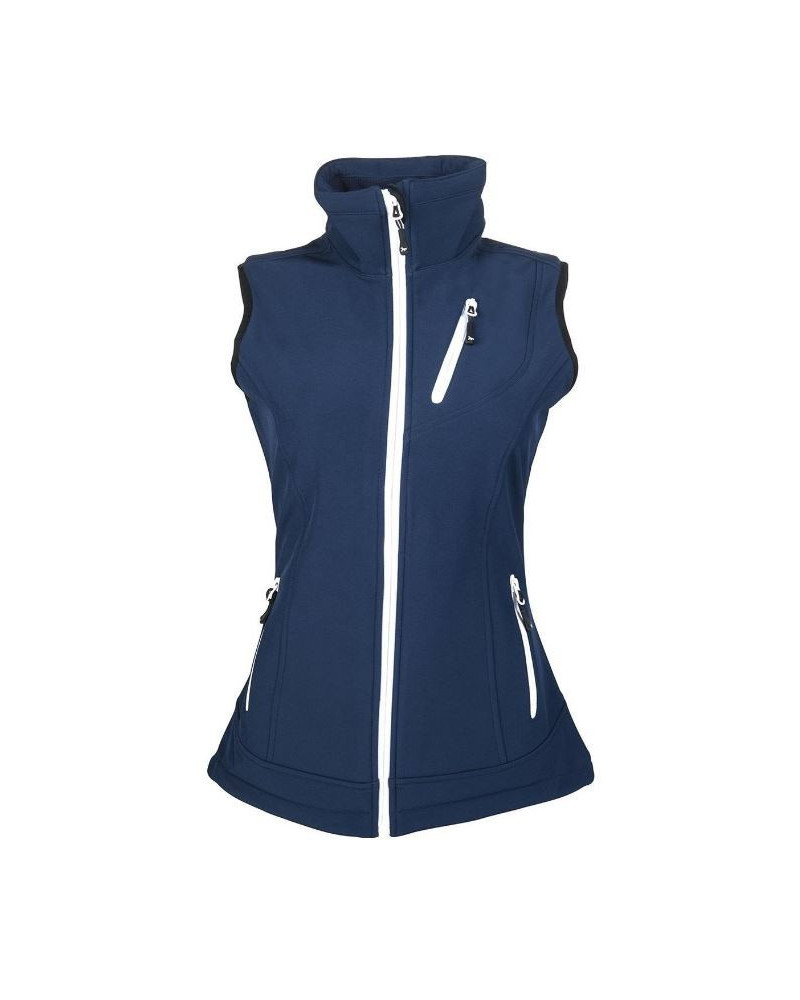 HKM softshell bodywarmer Allrounder, donkerblauw