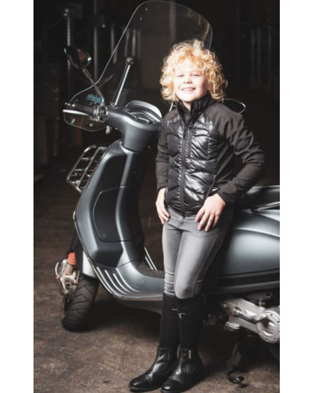 Harry's Horse Softshell padded jas Liciano, Zwart