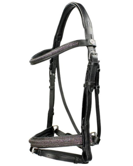 Harry's Horse hoofdstel Starlight, Zwart