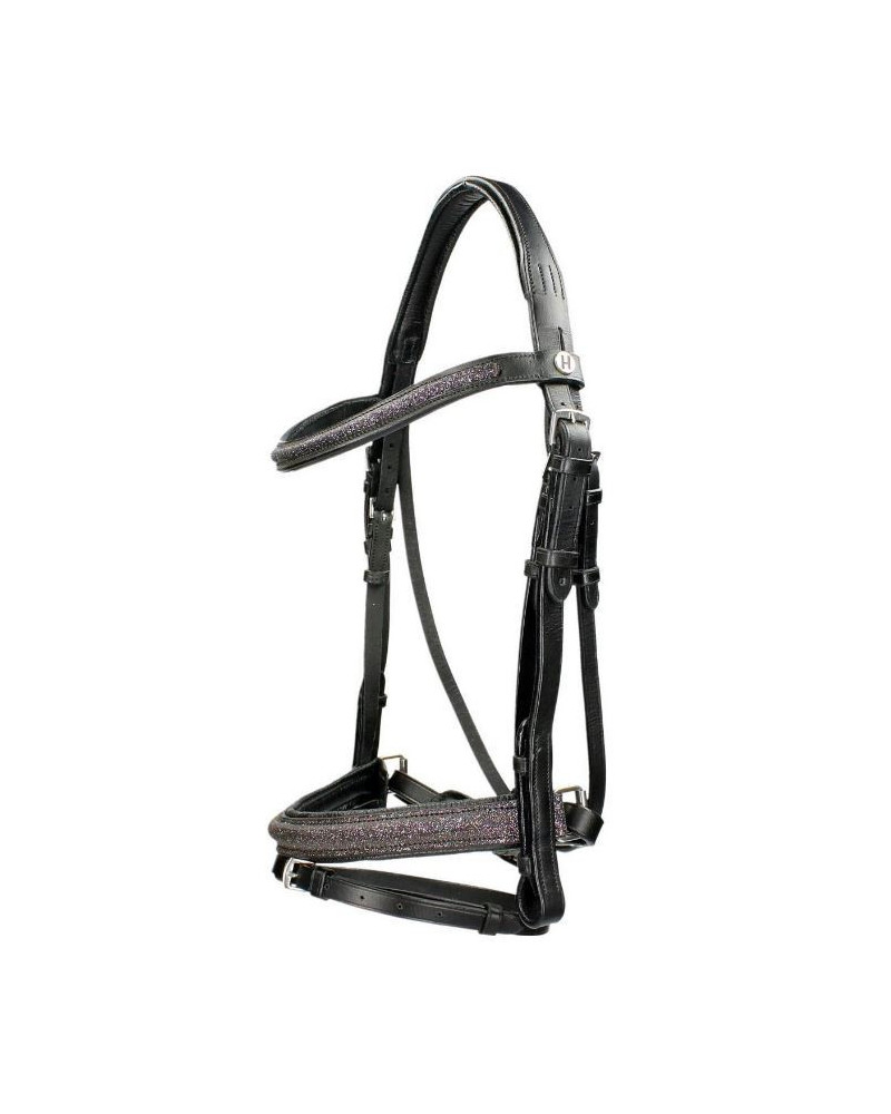 Harry's Horse hoofdstel Starlight, Zwart