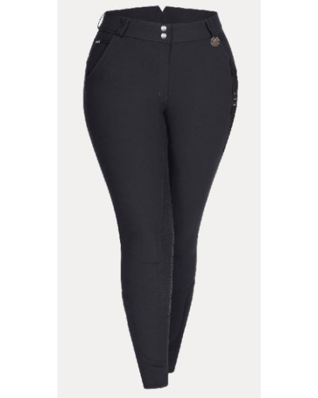 ELT rijbroek Elly Siliconen High Waist, Zwart