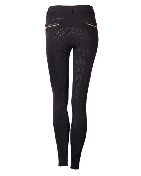 Harry's Horse Rijbroek Denici Cavalli Rosegold Full Grip, Zwart