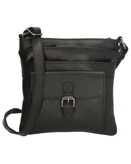 Old West schoudertas Houston 17101, Zwart