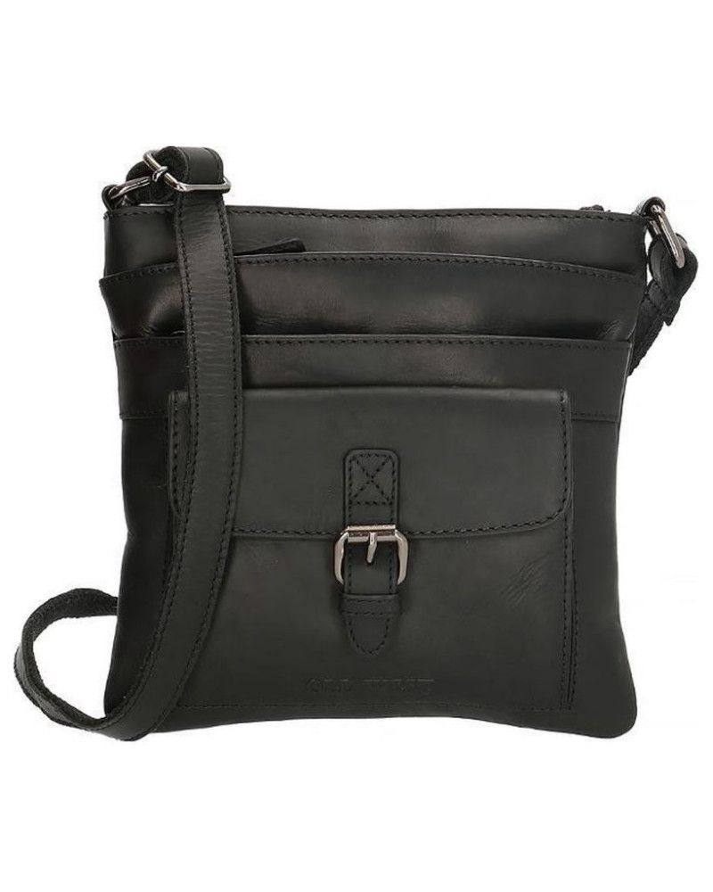 Old West schoudertas Houston 17101, Zwart