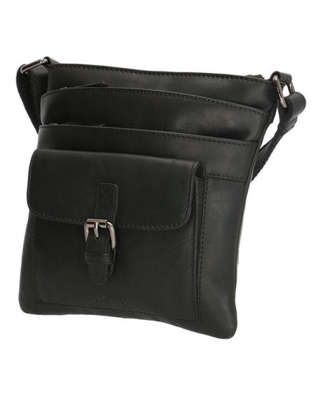 Old West schoudertas Houston 17101, Zwart