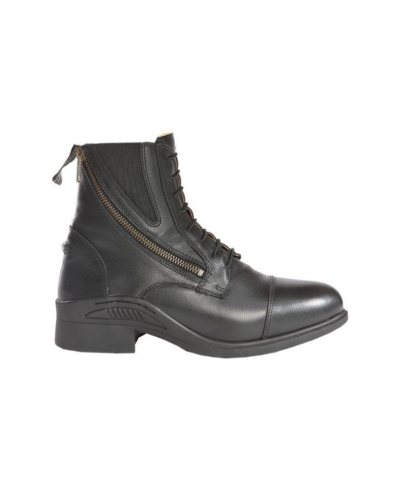 Kavalkade jodhpurs Meridius met softleder, Zwart