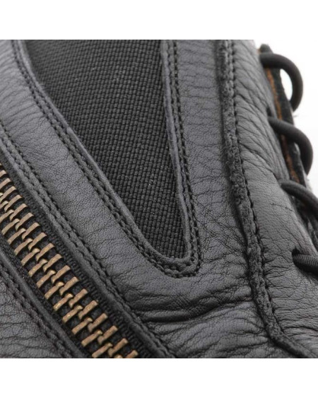 Kavalkade jodhpurs Meridius met softleder, Zwart