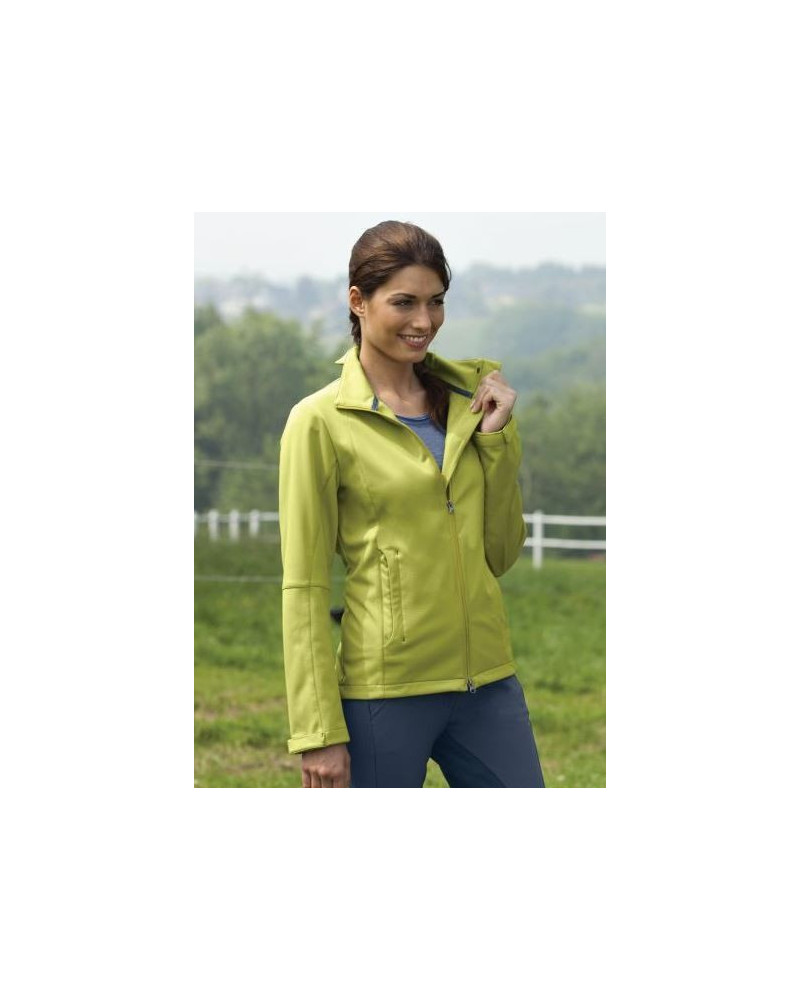 ELT softshell jas Lesly, Pistachio
