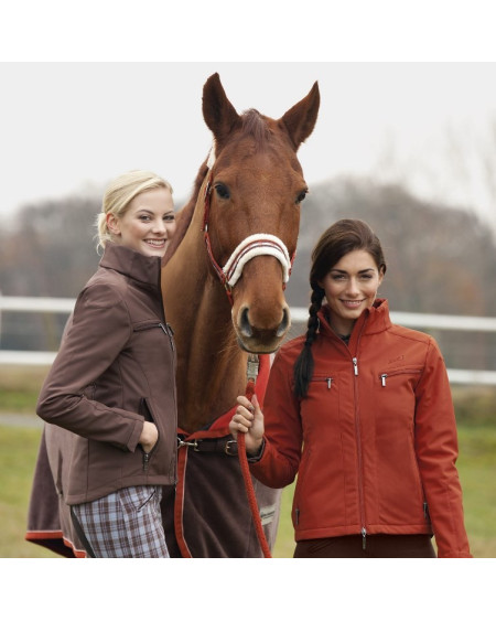 Elt Softshell jas Sandra, bruin