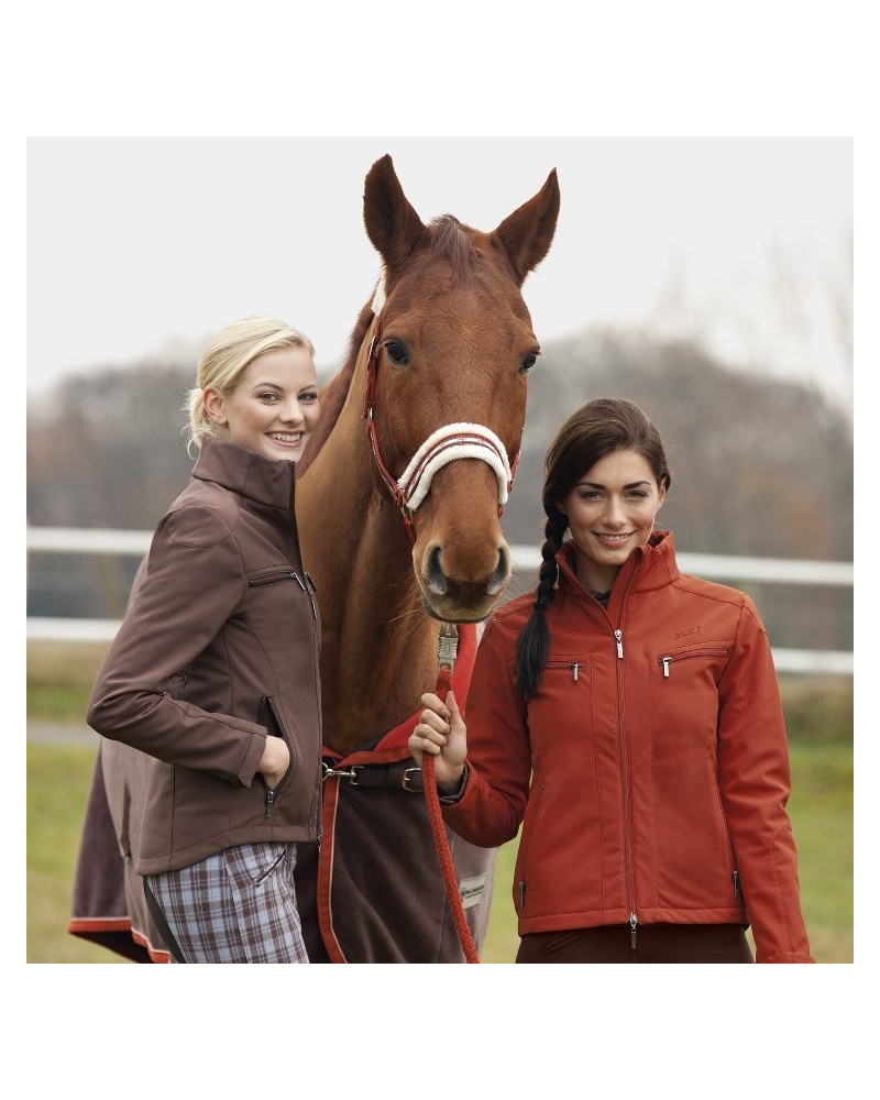 Elt Softshell jas Sandra, bruin