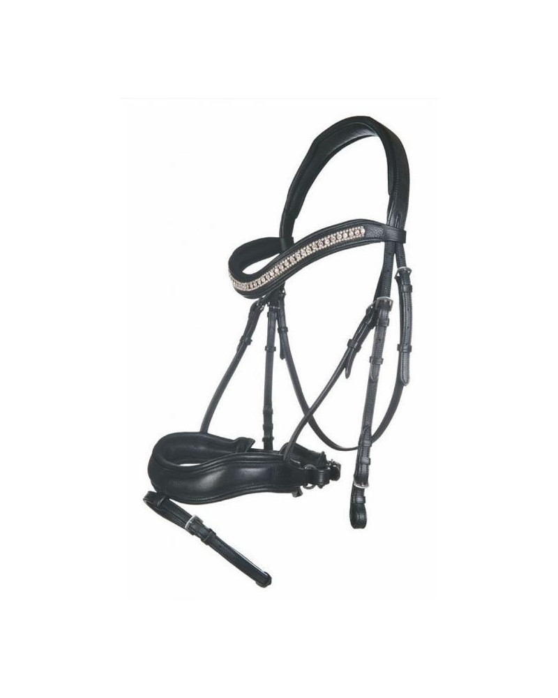 HKM hoofdstel Cavalli Puri, Zwart