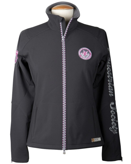 Harry's Horse Softshell jas Brackley, Dark Shadow
