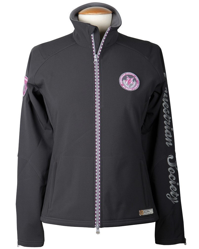 Harry's Horse Softshell jas Brackley, Dark Shadow