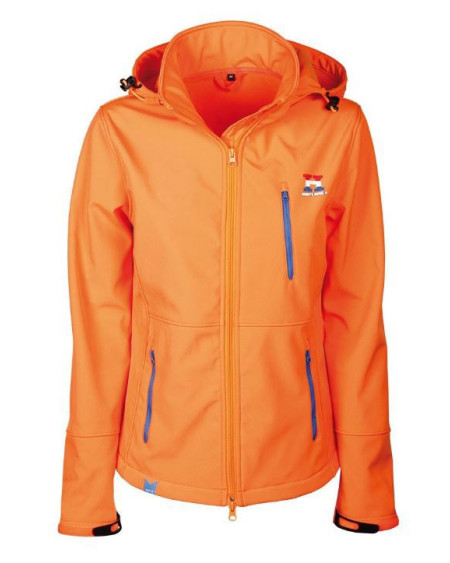 Harry's Horse softshell jas Dutch Orange, Oranje