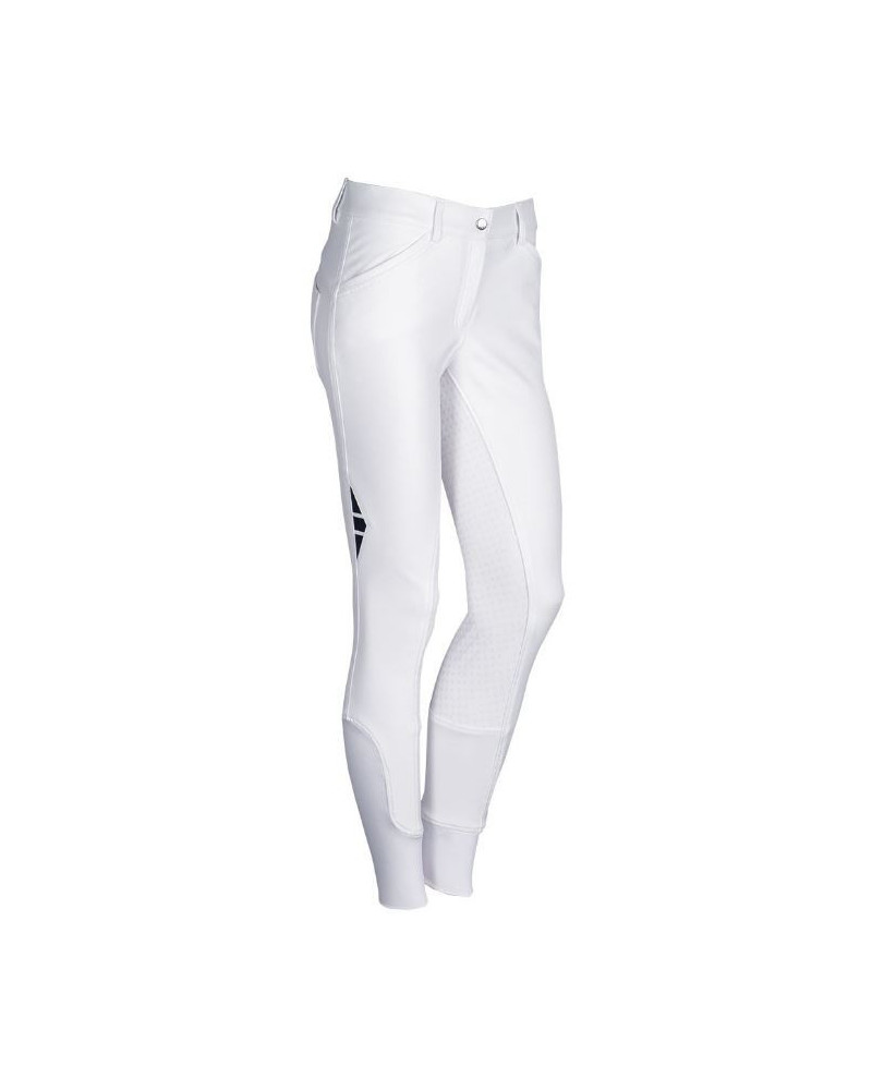 Harry's Horse rijbroek Milano Full Grip, Wit-Navy