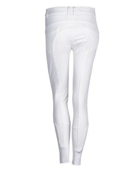 Harry's Horse rijbroek Milano Full Grip, Wit-Navy