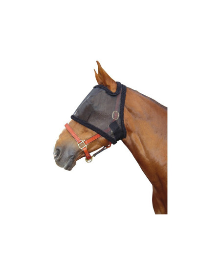 Harry's Horse vliegenmasker zonder oren, Zwart