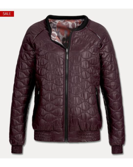 copy of Elt 2-zijdig draagbare Blouson Jane, Smaragd (Effen/Camouflage)