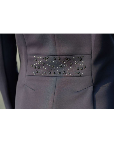 Cavallino Marino wedstrijdjasje Rimini m bling, Zwart