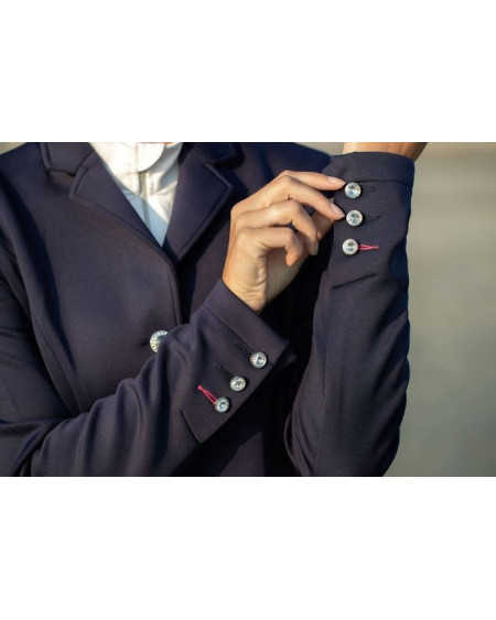 Cavallino Marino wedstrijdjasje Rimini m bling, Zwart