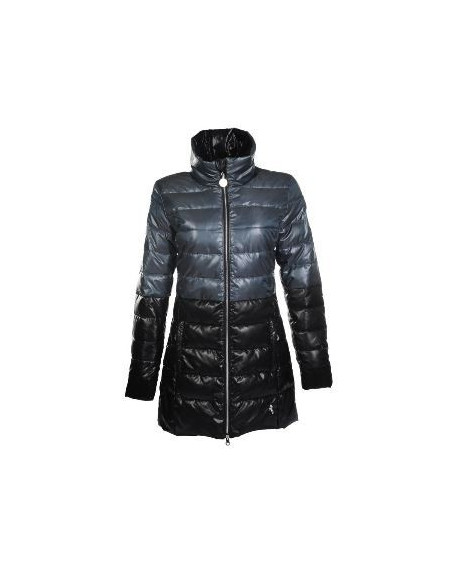 HKM gewatteerde Arctic Nylon jas, grijs/zwart