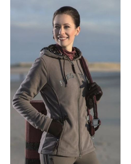 Cavallino Marino fleecevest Velluto, grijs (meer taupe)