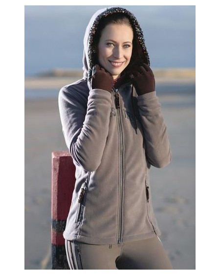 Cavallino Marino fleecevest Velluto, grijs (meer taupe)