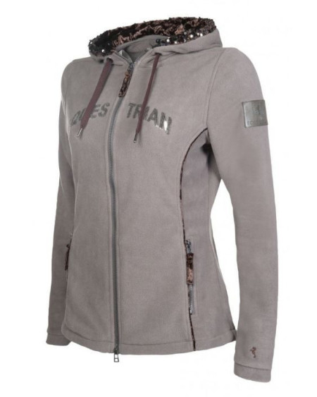 Cavallino Marino fleecevest Velluto, grijs (meer taupe)