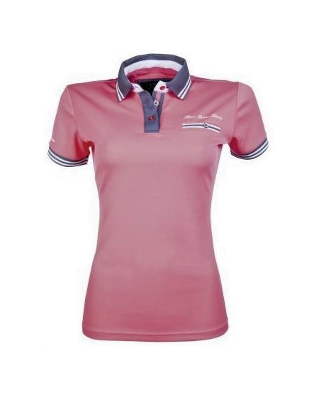 HKM poloshirt, koraal