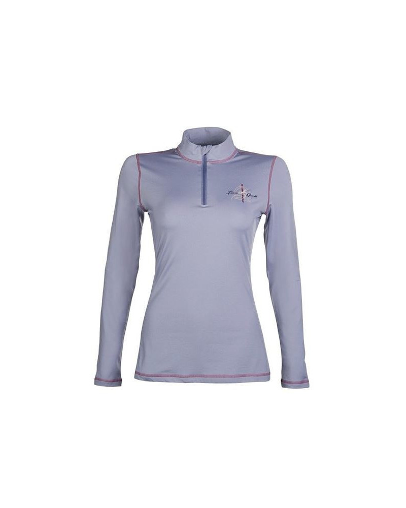 HKM Shirt Morello M Lange Mouw, Lavendel