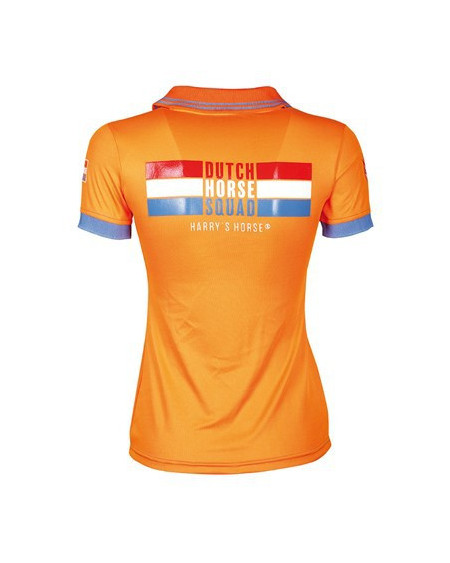 Harry's Horse Poloshirt Dutch Orange, Vibrant Orange