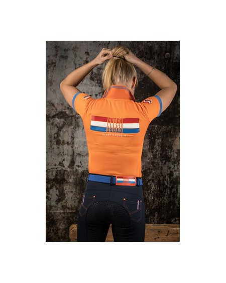 Harry's Horse Poloshirt Dutch Orange, Vibrant Orange