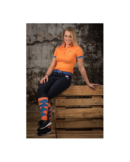 Harry's Horse Poloshirt Dutch Orange, Vibrant Orange