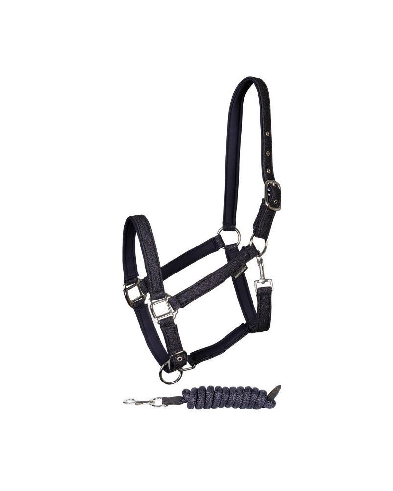 Harry's Horse halsterset Glitter, Navy