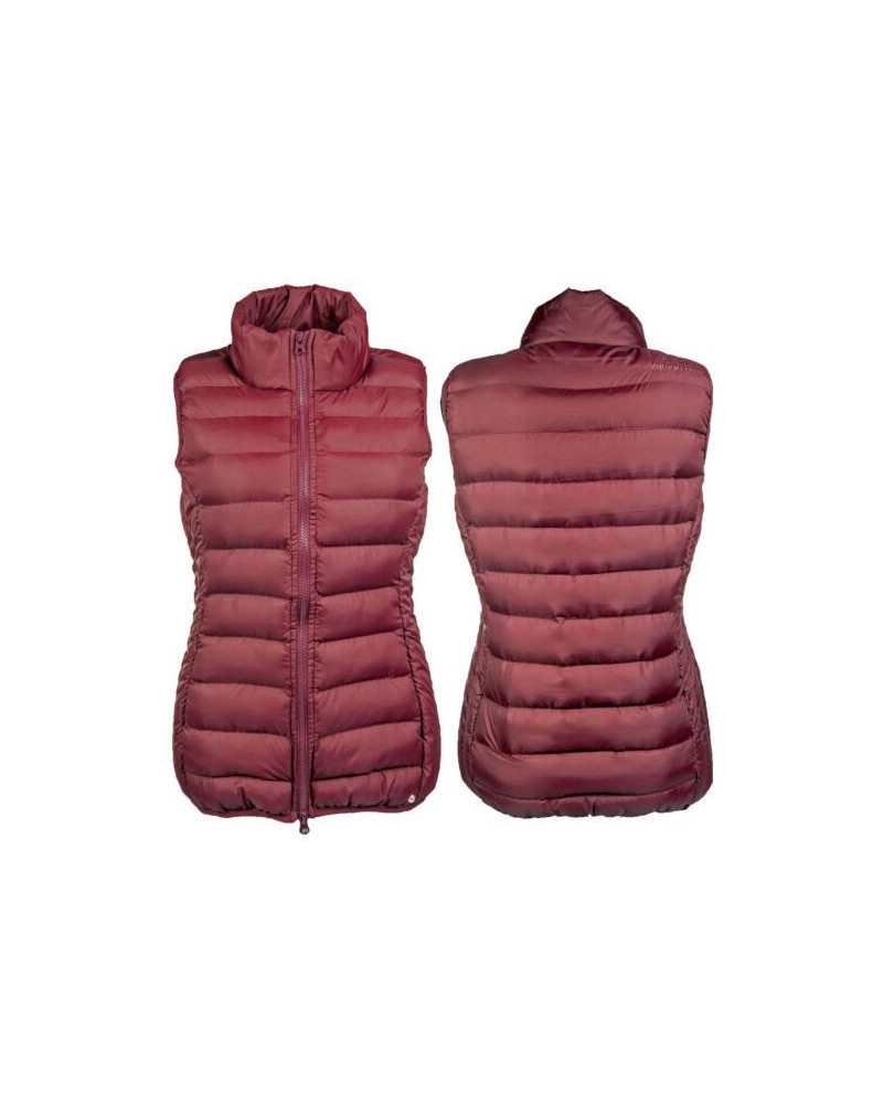 HKM bodywarmer Frosty, Wijnrood