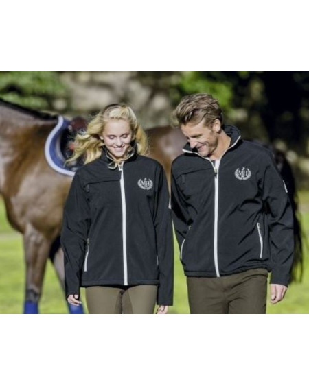 MH Carrington Softshell jas, Unisex, Dark Navy
