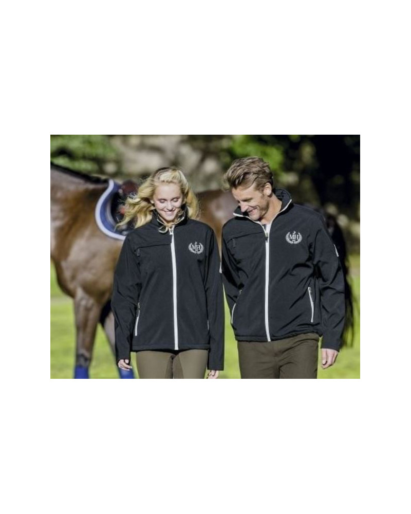 MH Carrington Softshell jas, Unisex, Dark Navy