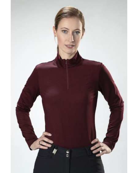 HKM shirt Basic, Bordeaux