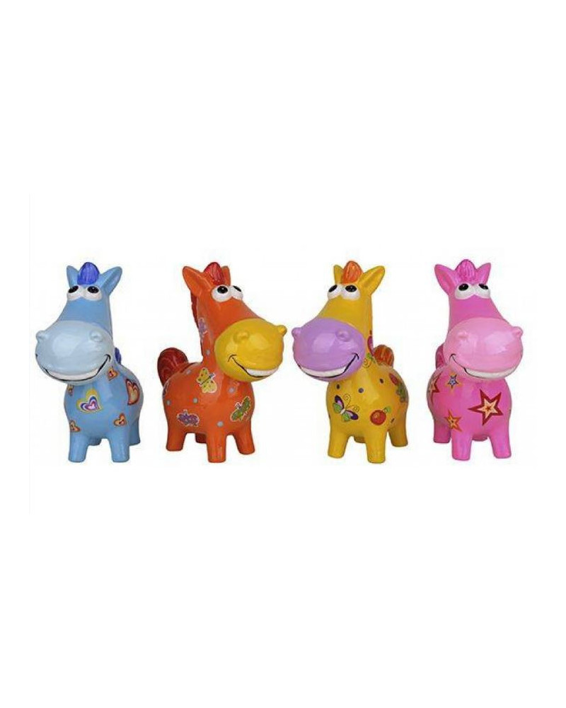 HKM Spaarpot Funny staand, 14cm, versch. kleuren