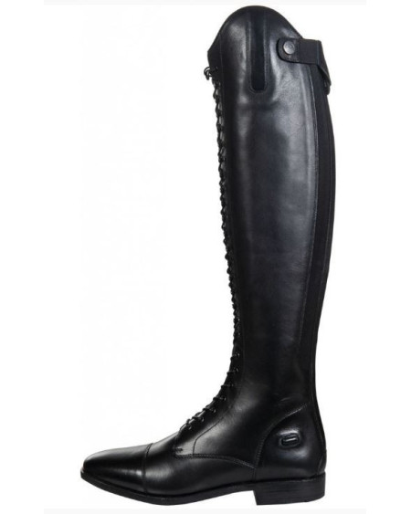 HKM veterrijlaars Elegant Lace-Long, Zwart