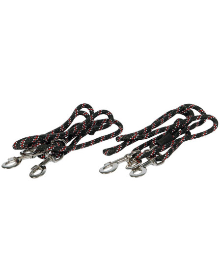 Harry's Horse Longeerkoord V-line (paar), Zwart