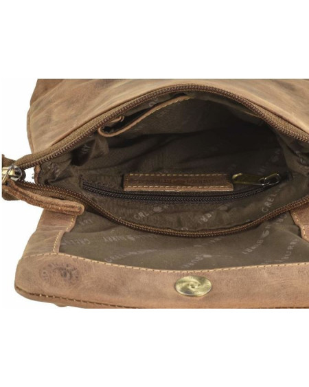 Greenburry Schoudertas "S" Vintage, 1583-25, Antiek bruin