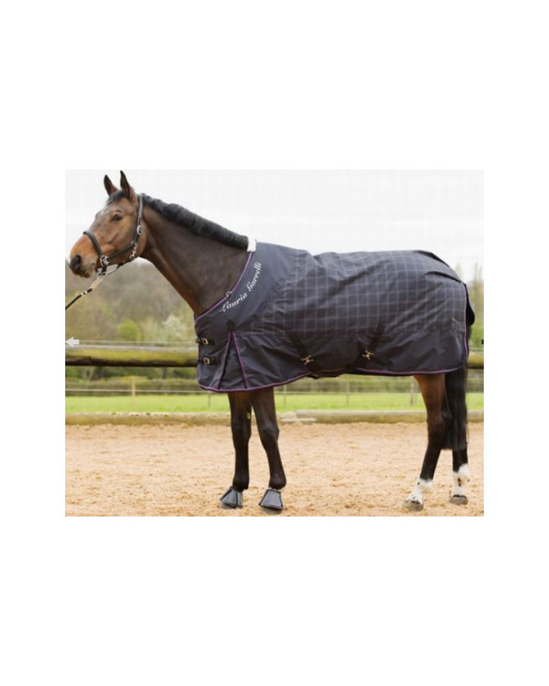 Lauria Garrelli 300gr Outdoordeken Milano, grijs geruit