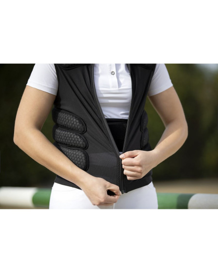 HKM rugprotector Shelter, Zwart