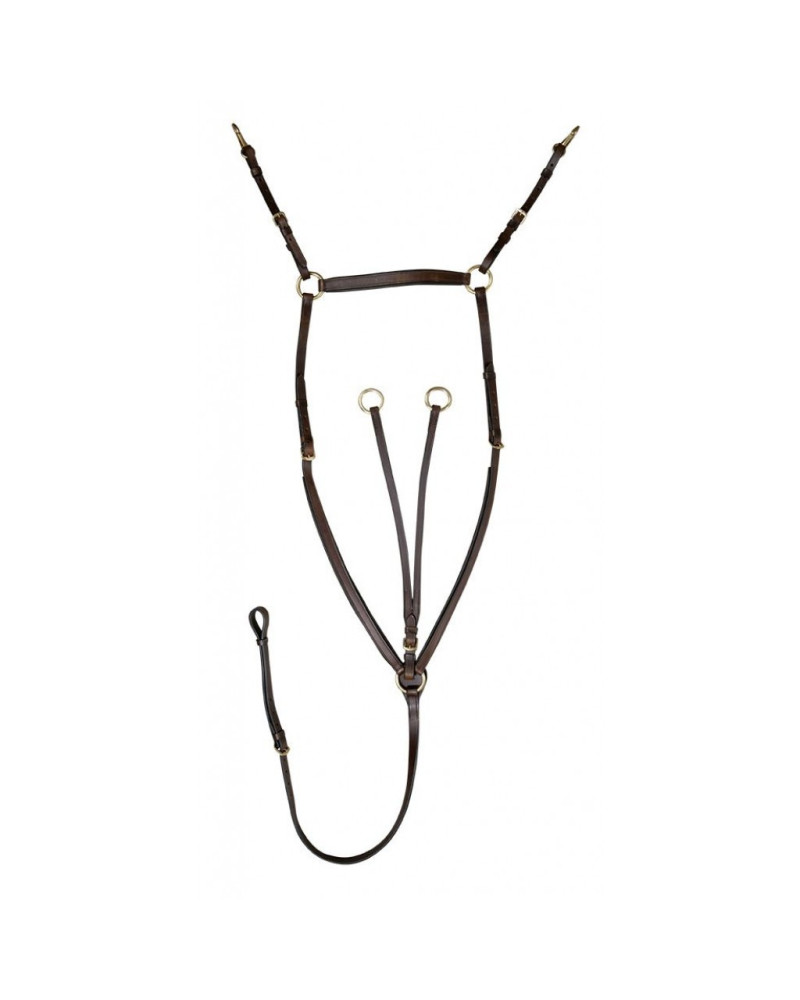 HKM Leren Borsttuig Ruby, Bruin